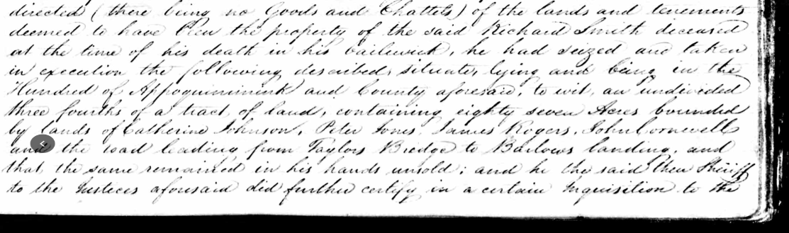 Cornwell deed